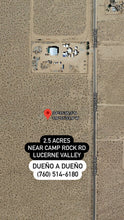 Load image into Gallery viewer, ❌SOLD❌ Terreno de Venta en Lucerne Valley - 2.5 Acres - 108,900 sq ft - Pagos Disponible (Pin: 8023)