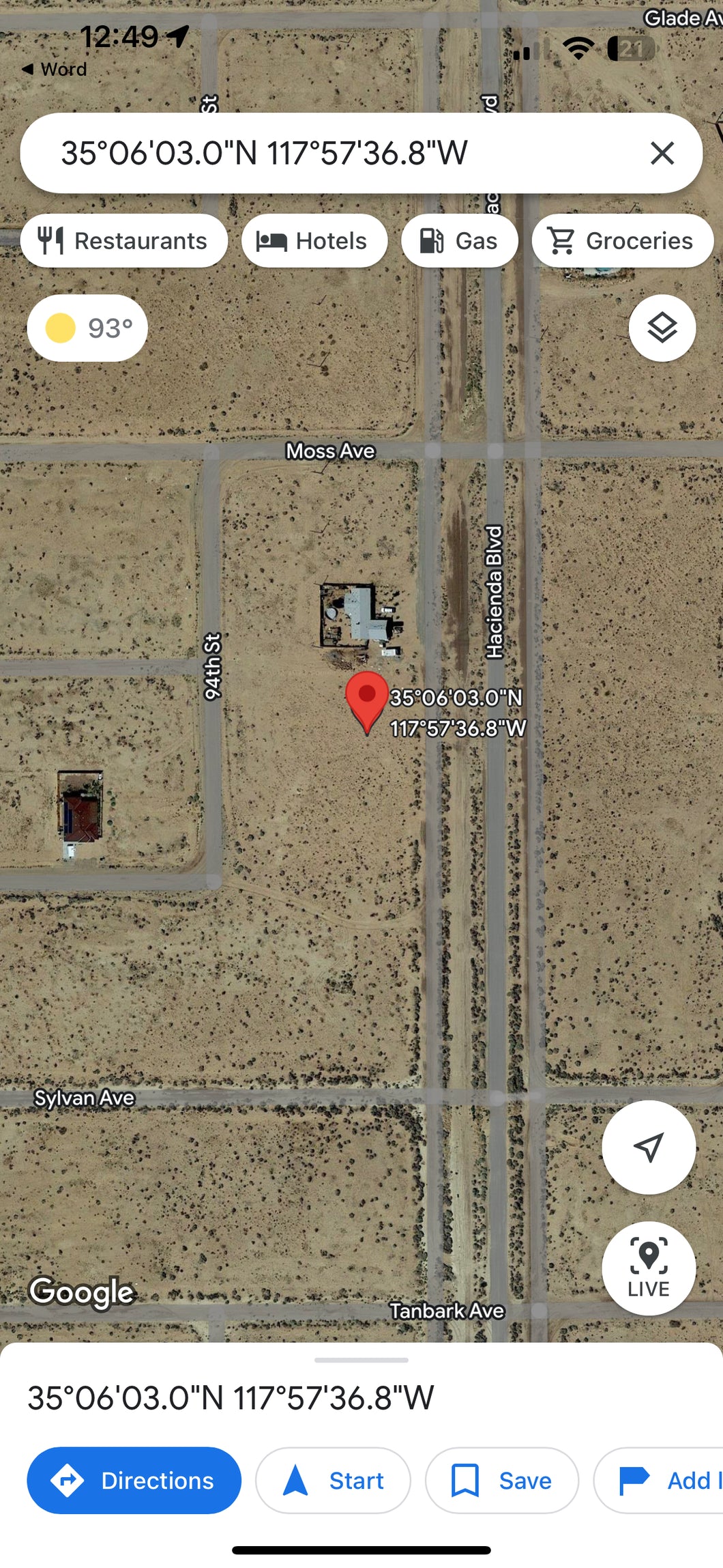 59.. pin 8242 Hacienda Blvd .23 acres 10,051 feet